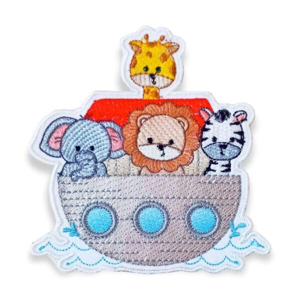 Patch Bordado Termocolante Arca Safari