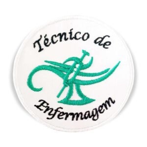 Patch Bordado Termocolante de Técnico de Enfermagem