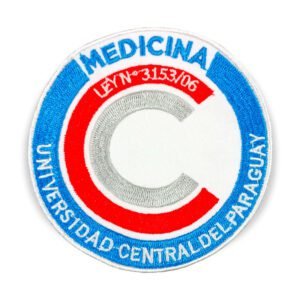 Patch Bordado Termocolante Universidad Central Del Paraguay