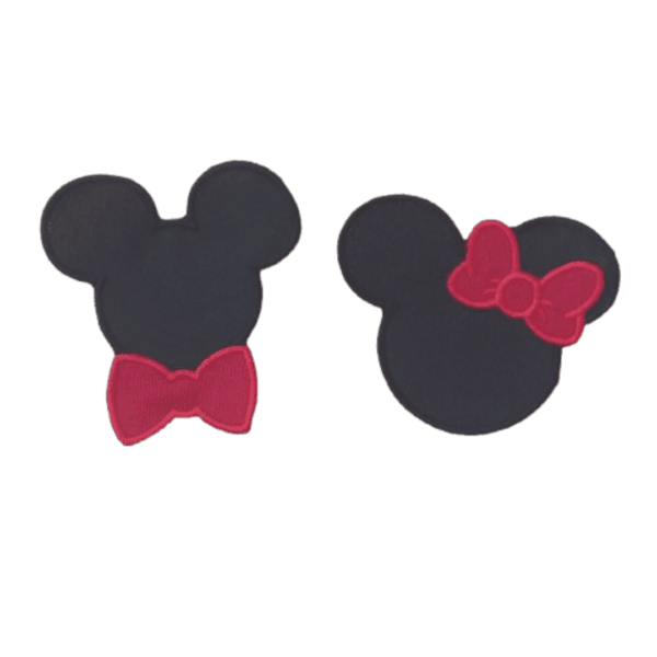 Patch Bordado Termocolante Mickey Ou Minnie